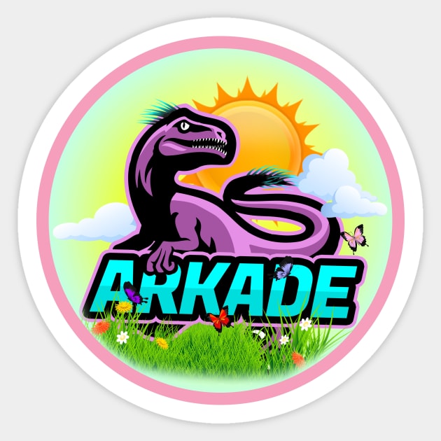 Arkade SPRING circle Sticker by Arkade